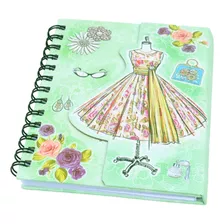 Cuaderno Libreta Anotador Rayado Anillado Solapa Nena 