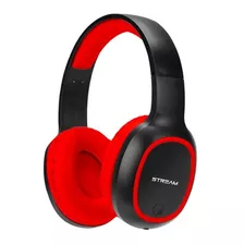 Headset Bluetooth C/microfone Entrada Micro Sd ELG Cor Vermelho Cor Da Luz Vermelho