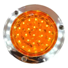 Plafón 24 Led Camión 4 PuLG 12v-24v 4 Funciones Pla6605c