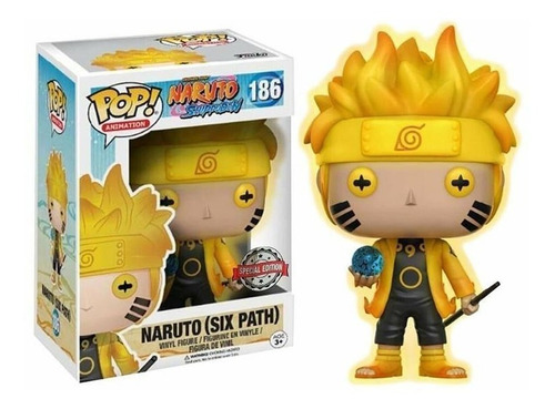 Figura Funko Pop!: Naruto Six Path Exclusive Glows (186)