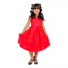 Vestido Infantil Juvenil Natal Presente Luxo Moda Evangelico