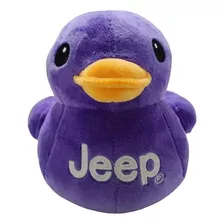 Jeep Texto Logo Peluche Animal Pato Púrpura -perfect Enthu.