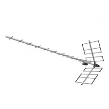 Antena Digital Yagi Alto Ganho Prohd1118 + Amplificador 25db