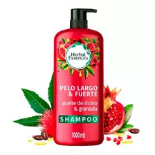 Shampoo Herbal Essences® Con Aceite De Ricino Y Granada 1 L