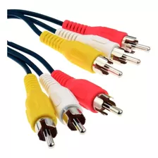 Cable Audio Rca 1,5mts 3,5mm Cable 3x3 Estereo