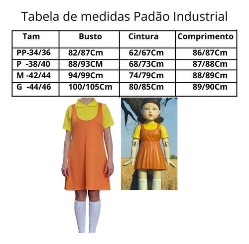 Blog Jornal da Mulher: Batatinha frita 1, 2, 3! Arrase no Halloween com a  fantasia e maquiagem da icônica boneca da série Round 6