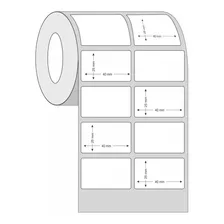 Etiqueta Termica 40x25 2 Colunas Mm Mercado Full 