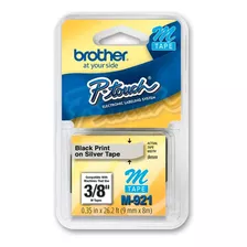 Fita Brother M-921 9mm Preto/prata