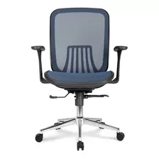 Cadeira Escritório Dt3 Office Armeria Celeste Blue - 11736-8 Cor Azul Material Do Estofamento Mesh