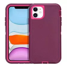 Funda Para iPhone 11 - Fucsia/rosa