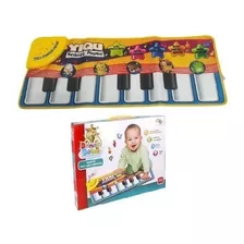 Tapete Infantil Musical Bebê Teclado Com Som E Luz Brinquedo