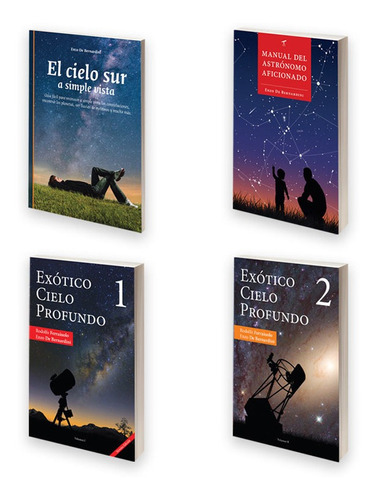 Promo 4 Libros De Astronomía Hemisferio Sur Manuales
