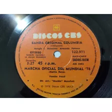 Vinilo Single De Banda Columbia -mundial 1978 ( B125