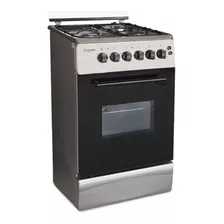 Cocina Eldom Florencia Ultra A Gas/eléctrica 4 Hornallas Acero Inoxidable 220v Puerta Con Visor