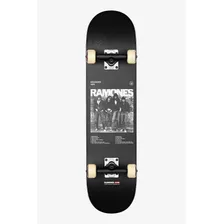 G2 Ramones - 7.75 Skateboard Completo Negro Globe