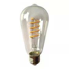 Lámpara Vintage Espiral Con Forma De Gota St64