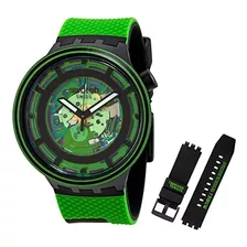 Swatch Bold Planets Reloj De Cuarzo Para Hombre Sb01b125