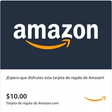 Tarjeta Amazon Gift 10 Usd Codigo Gift Card Usa