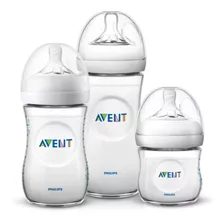 Kit 3 Mamadeiras Avent Pétala 125/260ml/330ml Scd301/07