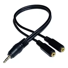 Cabo P2 Extensão Y Splitter Para Dois Fone Ao Mesmo Tempo