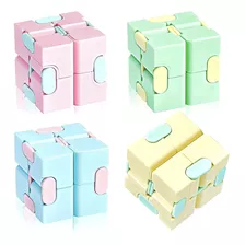 Cubo Infinito Anti Stress Fidget Toy Colorido