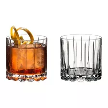 2 Vasos Rocks Riedel Bar Drink Specific Glass 9 7/8oz