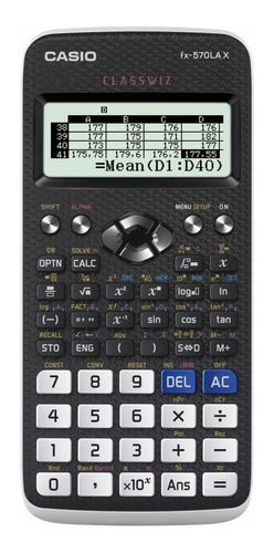 Calculadora Cientifica Casio Fx-570lax - 553 Funciones - Qr