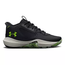 Tenis Under Armour Lockdown 6 Basquetbol 3025616-003 Negro