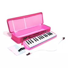 Melodica Extreme 32 Teclas Con Estuche Rosa Exml006