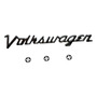 Emblema Volkswagen Scrip Vocho Sedan Cofre Manuscrito