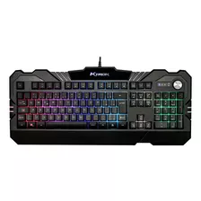 Teclado Gamer Jogo Semi Mecânico Led Ktrok Thoth