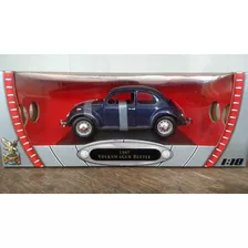 Miniatura Volkswagen Fusca Beetle 1967 Road Signature 1:18