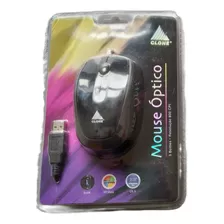 Mouse Óptico Clone Windows/mac Preto Usb Com Fio