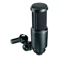 Audiotechnica At2020 Microfono De Condensador Diafragma Gran