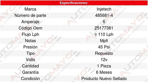 Repuesto Bomba Combu Charade 3cil 1.0l 88 Al 92 8302049 Foto 4