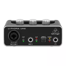 Interface De Audio U-phoria Um2 - Behringer Original Nf 