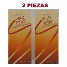 Colonia Coty Wild Musk 2 Piezas 44ml Dama