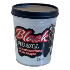 Gel Cola 1kg Com Tampa Preta - Black Fix