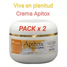 Apitox Crema X 250 Cc Con Apitoxina Pack X 2 Unid.