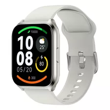 Haylou Smart Watch 2 Pro 1,85'' Gran Pantalla, Ip68 Para Android, Ios, Bluetooth 5.0, Carátulas Personalizadas, Ls02 Pro, Plateado