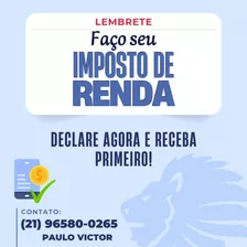 Declaração Imposto De Renda 2024