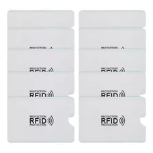 Fundas Para Tarjetas De Credito Impermeables 10pcs