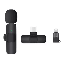 Microfono Inalambrico De Balita Para Streamer, Usb-c Lightn 