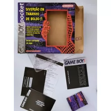 Caixa Game Boy Pocket Playtronic Nacional - Game Boy Gb