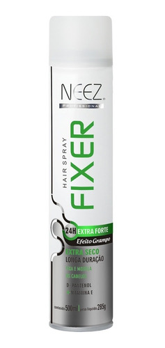Neez Profissional Hair Spray Fixer - Extra Forte 24h 500ml
