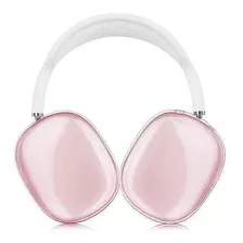 Funda Híbrida Flexible Para AirPods Max Clear Pink