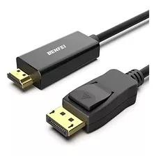 Benfei 4k Displayport A Hdmi Cable De 6 Pies, Displayport A 