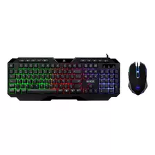 Kit Gamer Teclado E Mouse Mancer Krinus, Rgb, Mouse 3600dpi