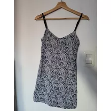 Vestido Corto Uma Con Tiras Regulables