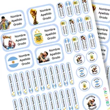 Etiquetas Escolares Personalizadas Para Imprimir Messi